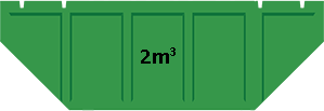2mÂ³SkipBins